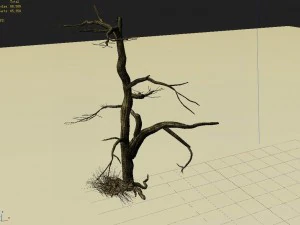 explore the mountains - dead wood 02 3D Model