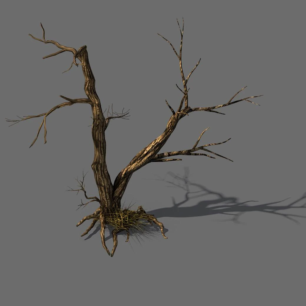 explore the mountains - dead wood 03 3D Model .c4d .max .obj .3ds .fbx .stl .blend