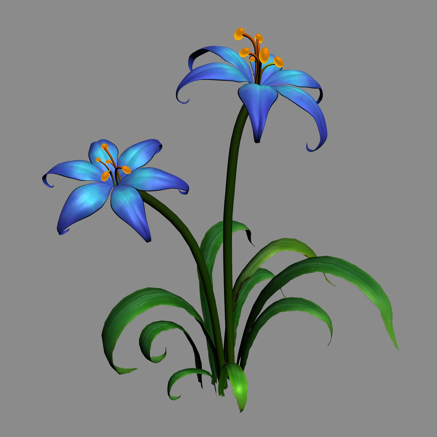tian yin temple - flowers 03 3D Model .c4d .max .obj .3ds .fbx .stl .blend 