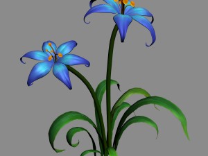 tian yin temple - flowers 03 Modèle 3D