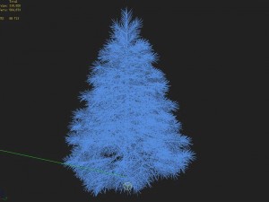 tianyin temple - pine 01 3D Model