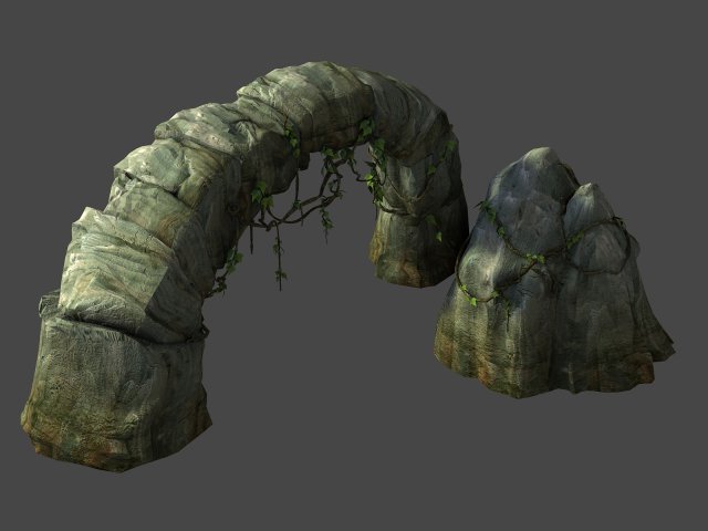 journey to the west - putuoshan vines 01 3D मॉडल .c4d .max .obj .3ds .fbx .stl .blend 