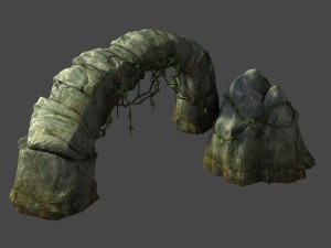 journey to the west - putuoshan vines 01 3D मॉडल