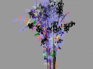 journey to the west - putuoshan - bamboo 03 Modello 3D