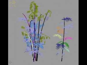 journey to the west - putuoshan - bamboo 010 3D Model