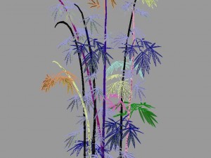 journey to the west - putuoshan - bamboo 011 3D Model