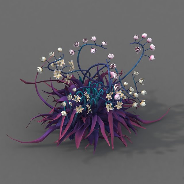 journey to the west - jelly grass 01 Modello 3D .c4d .max .obj .3ds .fbx .stl .blend 