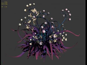 journey to the west - jelly grass 01 3D Model