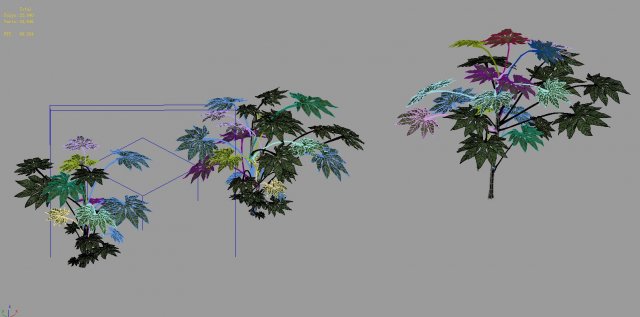 journey to the west - bamboo grove 04 Model 3D .c4d .max .obj .3ds .fbx .stl .blend 