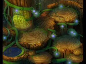 once upon a time - giant wood 01 3Dモデル