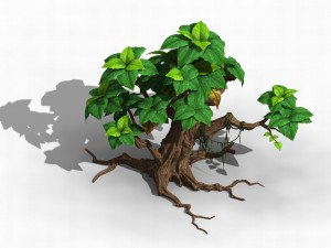 koike town - plant 02 3D Model