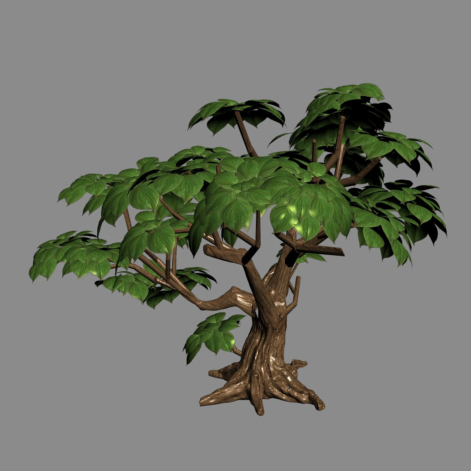koike town - plant 03 3D Model .c4d .max .obj .3ds .fbx .stl .blend 