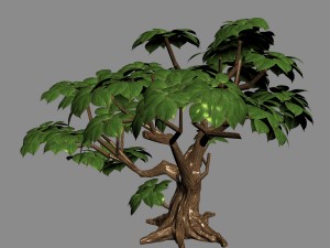 koike town - plant 03 3D 모델