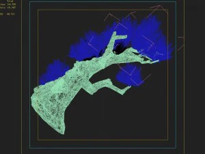 koike town - plant - pine 02 3D Model