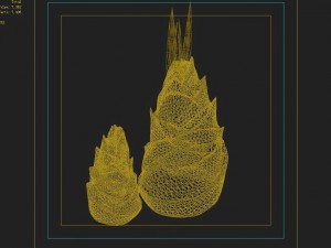 koike town - plants - bamboo shoots 01 3D Modell