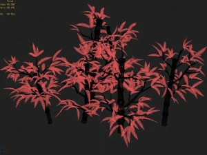 koike town - plant - bamboo 02 3D Model