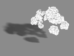 small bamboo peak - tree 04 3D Model