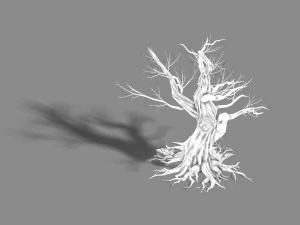 small bamboo peak - tree 04 3D Model