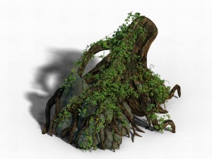 small bamboo peak - tree 05 3D Model