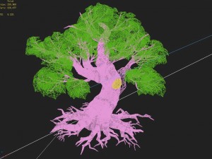 small bamboo peak - tree 08 Model 3D