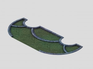 sennard hills - meadow 01 3D 모델