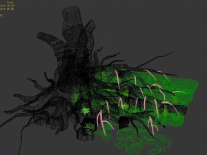 new village - tree village 3D-Modell