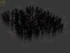 new village - rape field 3D Model