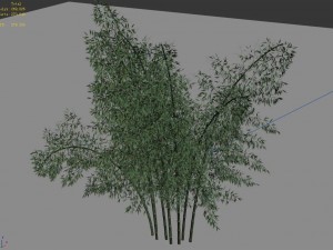 new village - bamboo forest 01 Modelo 3D