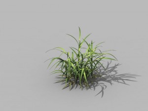 brutal tribal - grass 03 3D 모델
