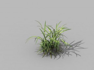 brutal tribal - grass 03 Modelo 3D