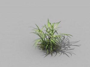 brutal tribal - grass 03 Modelo 3D