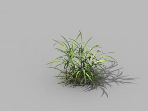 brutal tribal - grass 03 3D Model