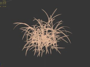 brutal tribal - grass 03 3D Model