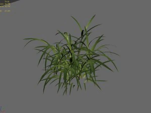 brutal tribal - grass 03 3D Model