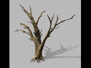 brutal tribe - dead tree 02 3D 모델