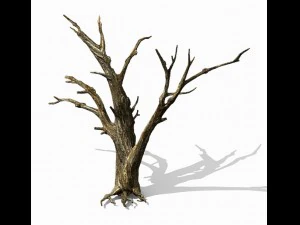 brutal tribe - dead tree 02 3D Model