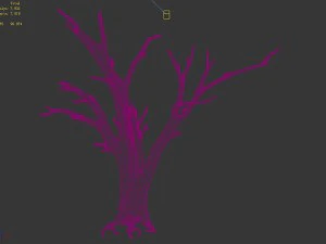 brutal tribe - dead tree 02 3D Model