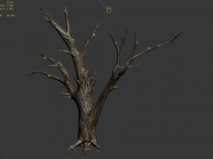 brutal tribe - dead tree 02 3D Model