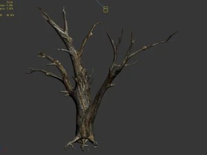 brutal tribe - dead tree 02 3D Model