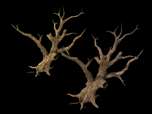 brutal tribes - dead trees 04 3D-Modell