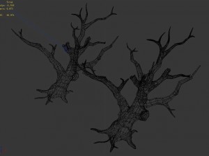 brutal tribes - dead trees 04 3D-Modell