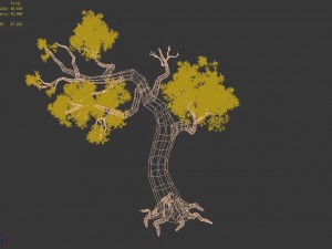 brutal tribes - dead trees 05 3D Model