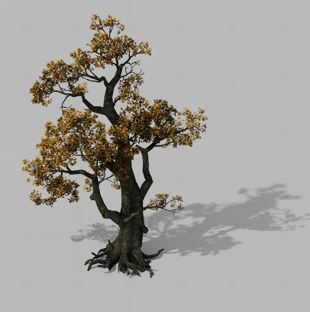 brutal tribe - tree 16 3D Model .c4d .max .obj .3ds .fbx .stl .blend