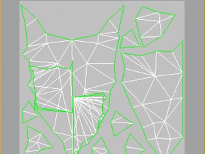 low poly 3d monster - bone care home Modèle 3D
