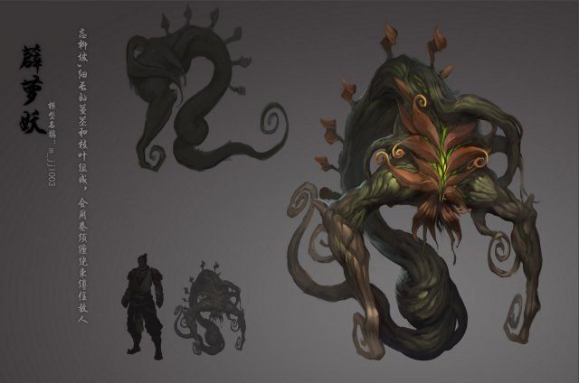 low poly 3d monster - the dill demon 3D 模型 .c4d .max .obj .3ds .fbx .stl .blend 
