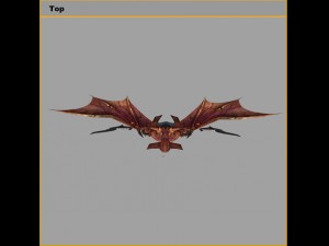 low poly 3d monster - batman 3D Модель