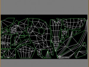 low poly 3d monster - batman 03 Modelo 3D