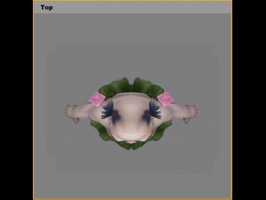 low poly 3d monster - the twin lotus monster 02 3D मॉडल