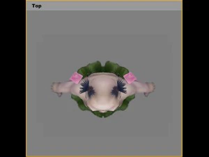low poly 3d monster - the twin lotus monster 02 3D Model