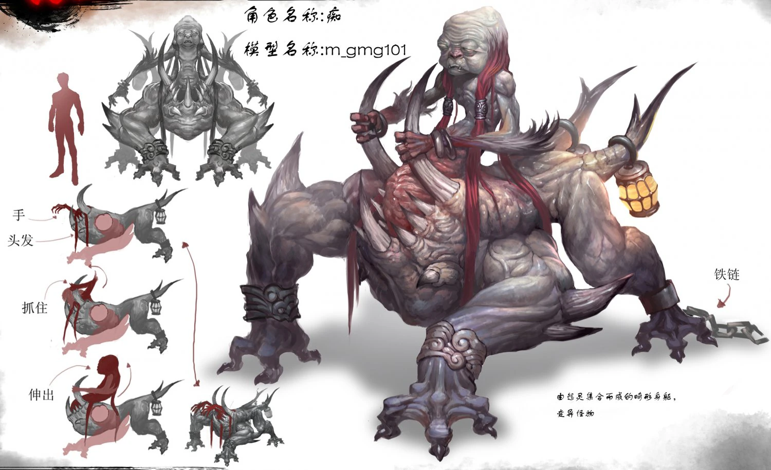 low poly 3d monster - crazy 3D Model .c4d .max .obj .3ds .fbx .stl .blend 